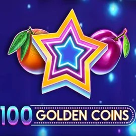 100 Golden Coins logo by Amusnet Interactive at Palace Of Chance Casino