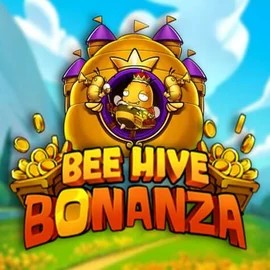 Bee Hive Bonanza slot logo by NetEnt at Palace Of Chance CasinoBee Hive Bonanza