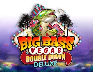 Big Bass Vegas Double Down Deluxe Slot logo by Pragmatic Play Palace Of Chance Casino