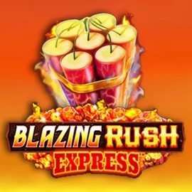 Blazing Rush Express casino game by AreaVegas – featured logo at Palace Of Chance Casino