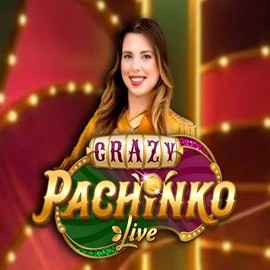 Crazy Pachinko online game logo by Evolution on palaceofchance.ca