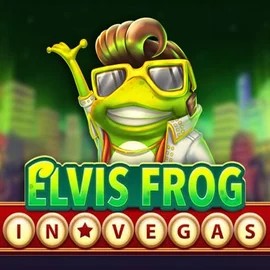 Logo of Elvis Frog In Vegas from BGAMING at Palace Of Chance Casino