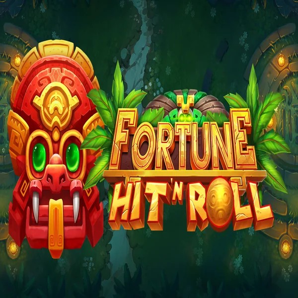 Fortune Hit'n Roll slot logo by Pragmatic Play at Palace Of Chance Casino