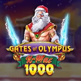 Gates of Olympus Xmas 1000 logo by Pragmatic Play at Palace Of Chance Casino