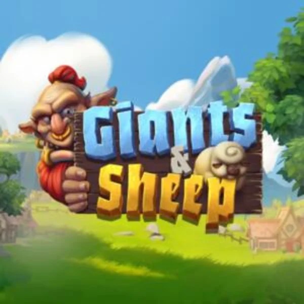 Logo of Giants and Sheep from Relax Gaming at Palace Of Chance Casino