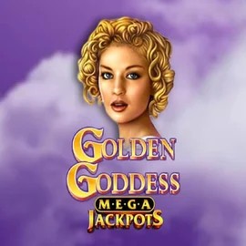 Golden Goddess Megajackpots logo by IGT at Palace Of Chance CasinoGolden Goddess Megajackpots