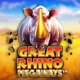 Great Rhino Megaways by Pragmatic Play, showcased at palaceofchance.ca – game logo