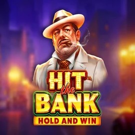 Hit The Bank Hold and Win slot logo by Playson at Palace Of Chance CasinoHit The Bank Hold and Win