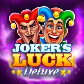 Jokers Luck Deluxe slot logo by Skywind Group at Palace Of Chance CasinoJokers Luck Deluxe
