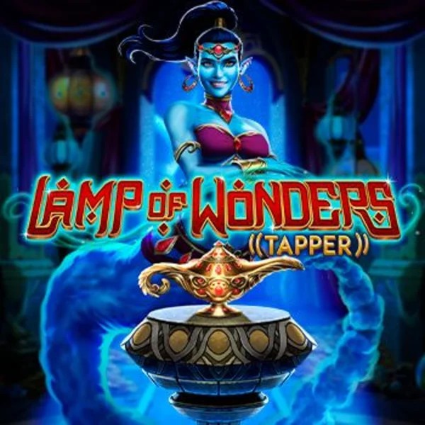 Official Slots logo: Lamp Of Wonders Tapper by Greentube at Palace Of Chance Casino