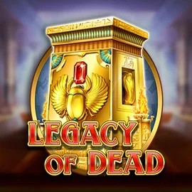 Legacy of Dead logo by Play'n GO Palace Of Chance Casino