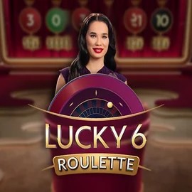 Lucky 6 Roulette slot icon by Pragmatic Play, available at Palace Of Chance Casino