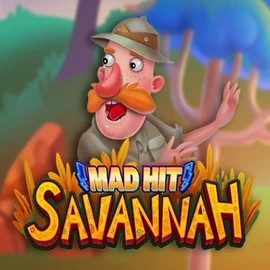 Mad Hit Savannah logo by RubyPlay at Palace Of Chance CasinoMad Hit Savannah