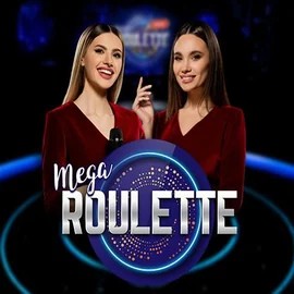 Mega Roulette slot visual from Pragmatic Play available on palaceofchance.ca