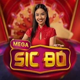 Official Live Casino logo: Mega Sic Bo by Pragmatic Play at Palace Of Chance Casino