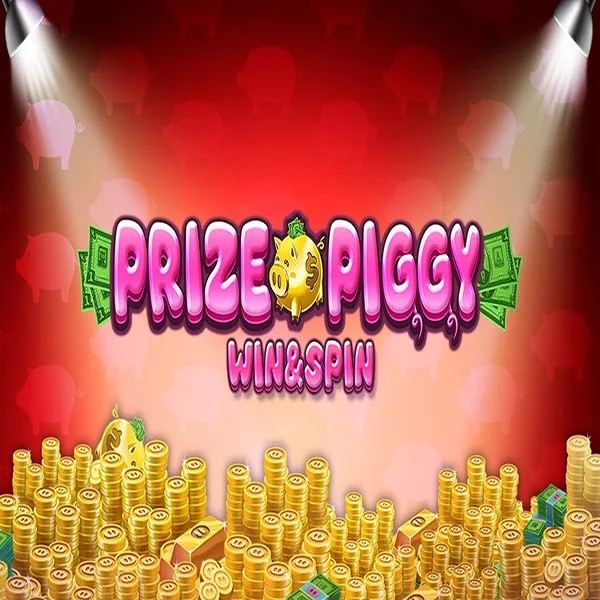 Prize Piggy Win & Spin logo by Inspired Gaming at Palace Of Chance Casino