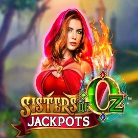 Sisters Of Oz Jackpots logo by Triple Edge Studios at Palace Of Chance CasinoSisters Of Oz Jackpots