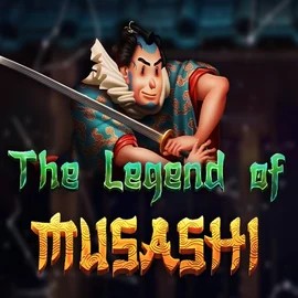 Logo of The Legend of Musashi from Peter & Sons at Palace Of Chance Casino