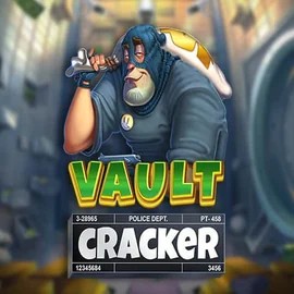 Vault Cracker slot visual from Red Tiger Gaming available on palaceofchance.ca