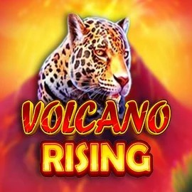 Volcano Rising slot logo by RubyPlay at Palace Of Chance CasinoVolcano Rising