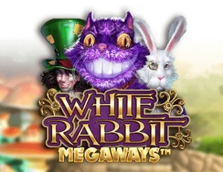 Logo of White Rabbit from Big Time Gaming at Palace Of Chance Casino