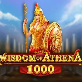 Wisdom of Athena 1000 slot logo by Pragmatic Play at Palace Of Chance Casino