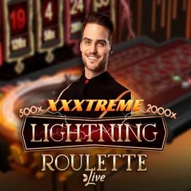 XXXtreme Lightning Roulette slot icon by Evolution, available at Palace Of Chance Casino